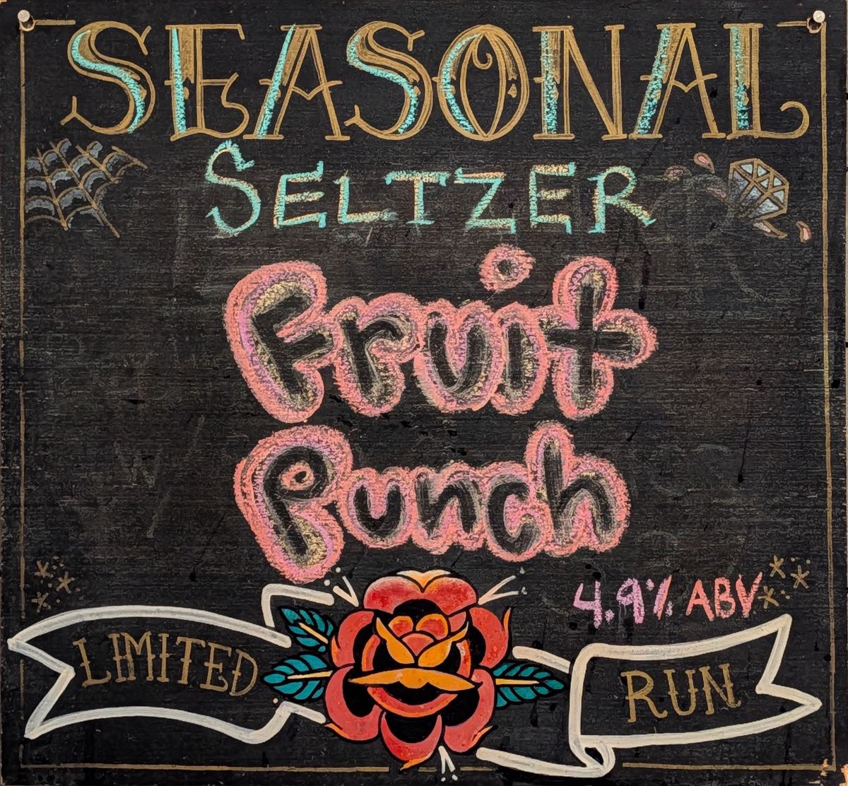 Fruit Punch Seltzer - craft beverage