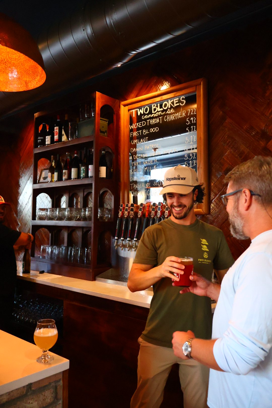 Two Blokes Brewing team